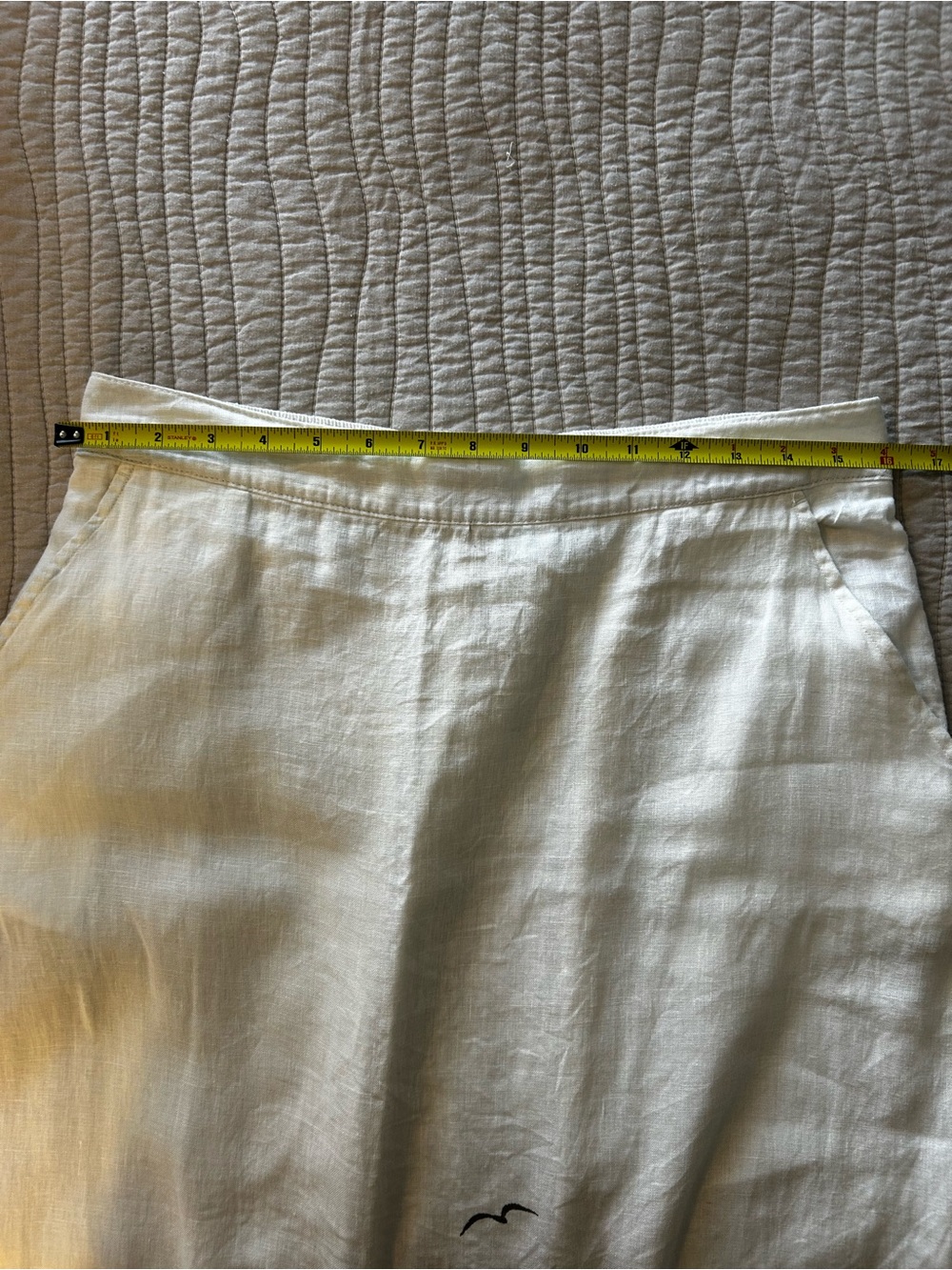 Cynthia Rowley Linen Maxi Skirt - Picture 4 of 5